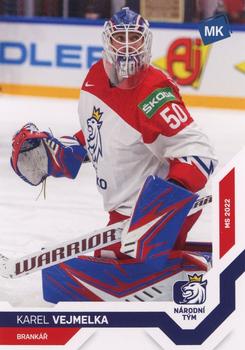 2021-22 Moje karticky Czech Ice Hockey Team #37 Karel Vejmelka Front