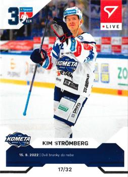 2022-23 SportZoo Live Tipsport ELH #L-001 Kim Strömberg Front