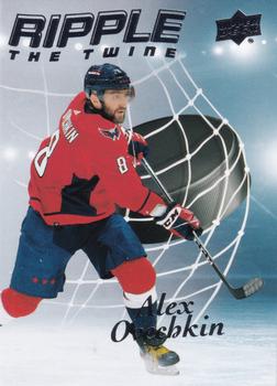 2021-22 Upper Deck - Ripple The Twine #RT-1 Alex Ovechkin Front