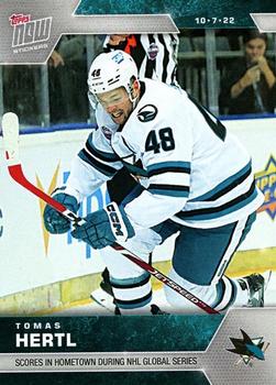 2022-23 Topps Now NHL Stickers #1 Tomas Hertl Front