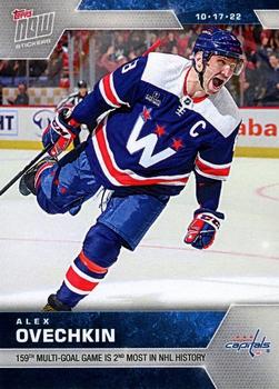 2022-23 Topps Now NHL Stickers #16 Alexander Ovechkin Front
