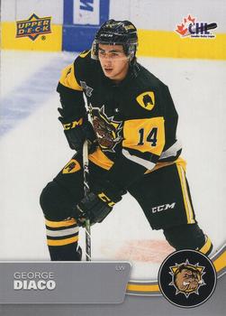 2021-22 Upper Deck CHL #123 George Diaco Front