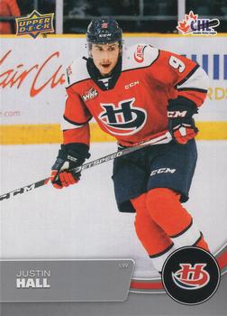 2021-22 Upper Deck CHL #219 Justin Hall Front