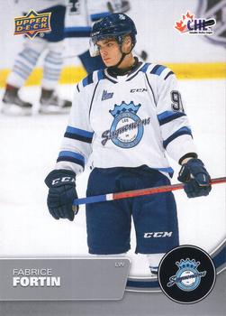2021-22 Upper Deck CHL #220 Fabrice Fortin Front