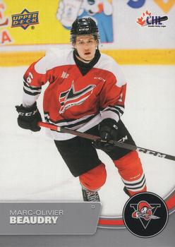 2021-22 Upper Deck CHL #284 Marc-Olivier Beaudry Front