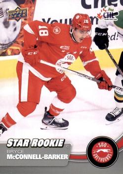 2021-22 Upper Deck CHL #373 Bryce McConnell-Barker Front