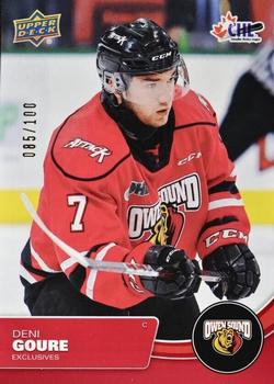 2021-22 Upper Deck CHL - Exclusives #194 Deni Goure Front