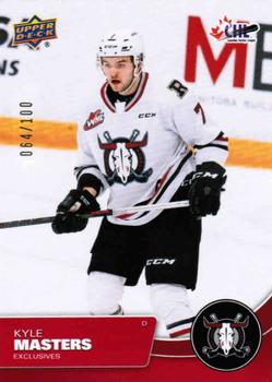 2021-22 Upper Deck CHL - Exclusives #226 Kyle Masters Front