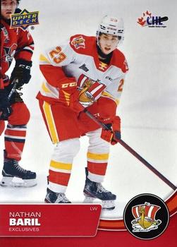 2021-22 Upper Deck CHL - Exclusives #289 Nathan Baril Front