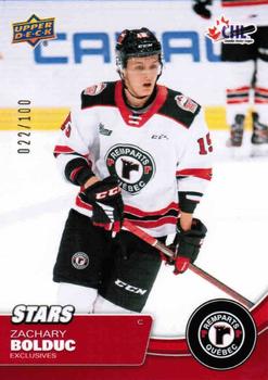 2021-22 Upper Deck CHL - Exclusives #338 Zachary Bolduc Front