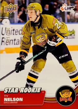2021-22 Upper Deck CHL - Exclusives #358 Ty Nelson Front