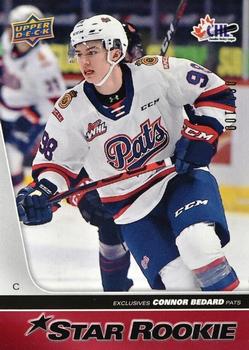 2021-22 Upper Deck CHL - Exclusives #401 Connor Bedard Front