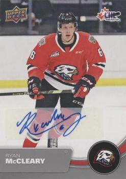 2021-22 Upper Deck CHL - Autographs #62 Ryan McCleary Front