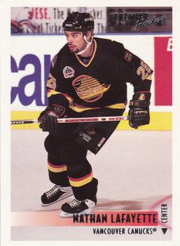 1994-95 O-Pee-Chee Premier #18 Nathan Lafayette Front