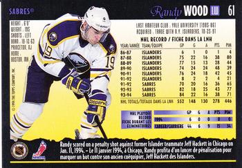 1994-95 O-Pee-Chee Premier #61 Randy Wood Back