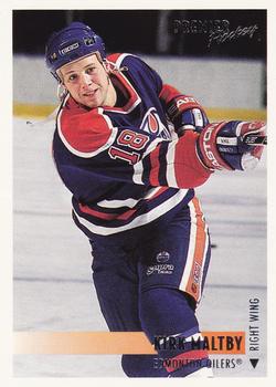 1994-95 O-Pee-Chee Premier #72 Kirk Maltby Front