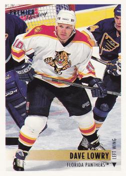 1994-95 O-Pee-Chee Premier #89 Dave Lowry Front