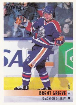 1994-95 O-Pee-Chee Premier #99 Brent Grieve Front