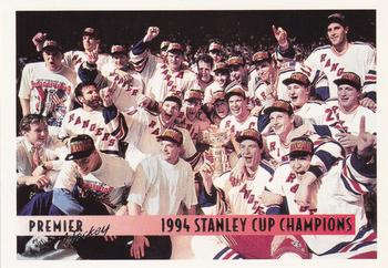 1994-95 O-Pee-Chee Premier #120 1994 Stanley Cup Champions Front
