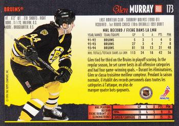 1994-95 O-Pee-Chee Premier #173 Glen Murray Back