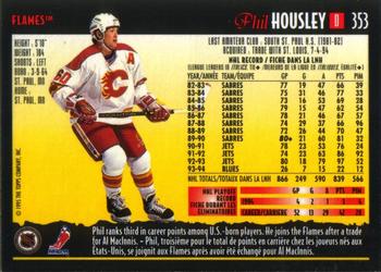1994-95 O-Pee-Chee Premier #353 Phil Housley Back