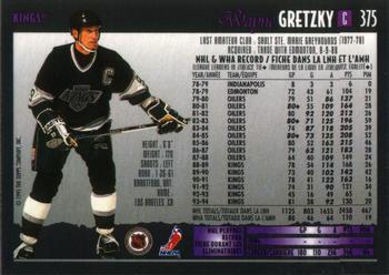 1994-95 O-Pee-Chee Premier #375 Wayne Gretzky Back