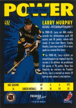 1994-95 O-Pee-Chee Premier #492 Larry Murphy Back