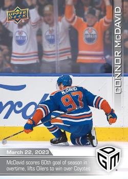 2022-23 Upper Deck Game Dated Moments #69 Connor McDavid Front
