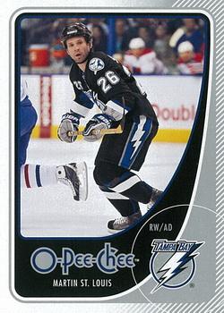 2010-11 O-Pee-Chee #317 Martin St. Louis  Front