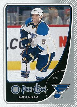 2010-11 O-Pee-Chee #357 Barret Jackman  Front