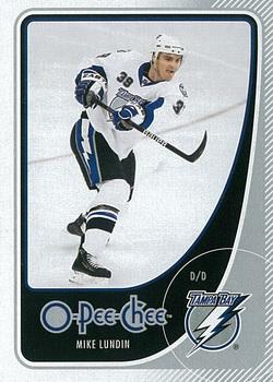 2010-11 O-Pee-Chee #409 Mike Lundin  Front