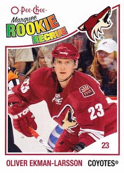 2010-11 O-Pee-Chee #509 Oliver Ekman-Larsson  Front