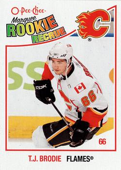 2010-11 O-Pee-Chee #540 T.J. Brodie  Front