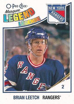 2010-11 O-Pee-Chee #572 Brian Leetch Front