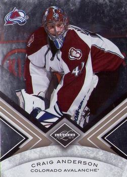 2010-11 Panini Limited #76 Craig Anderson  Front