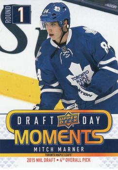 2021-22 Upper Deck Draft Day Moments #DDM22 Mitch Marner Front
