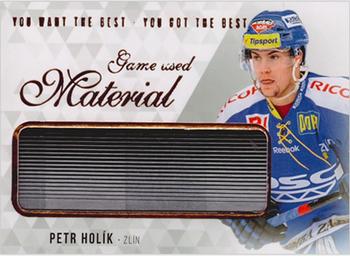 2018 OFS You Want the Best You Got the Best - Game Used Material #M-HO Petr Holik Front