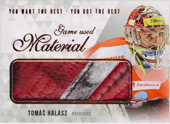 2018 OFS You Want the Best You Got the Best - Game Used Material #M-HT Tomas Halasz Front