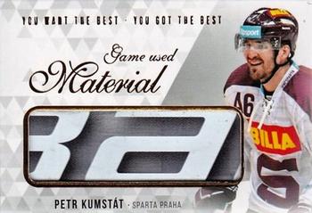 2018 OFS You Want the Best You Got the Best - Game Used Material #M-KU Petr Kumstat Front