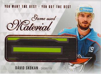 2018 OFS You Want the Best You Got the Best - Game Used Material #M-SD David Skokan Front