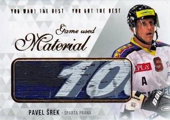 2018 OFS You Want the Best You Got the Best - Game Used Material #M-ŠP Pavel Srek Front