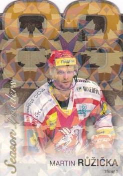 2018 OFS You Want the Best You Got the Best - 2017-18 OFS Classic Statistics Die-Cut Ice 2 Serie #SL-18 Martin Ruzicka Front