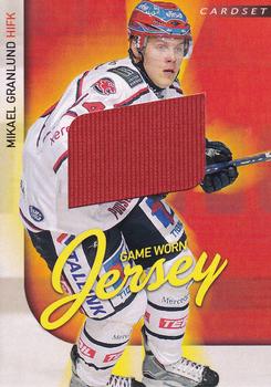 2009-10 Cardset Finland - Game Worn Jerseys Exchange #NNO Mikael Granlund Front