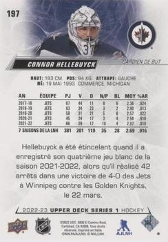 2022-23 Upper Deck - French (Variante Française) #197 Connor Hellebuyck Back