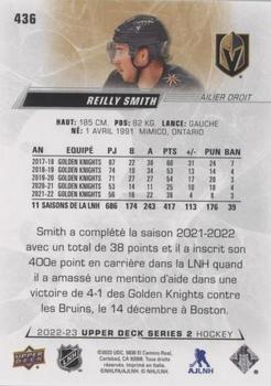 2022-23 Upper Deck - French (Variante Française) #436 Reilly Smith Back