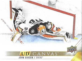 2022-23 Upper Deck - UD Canvas #C2 John Gibson Front