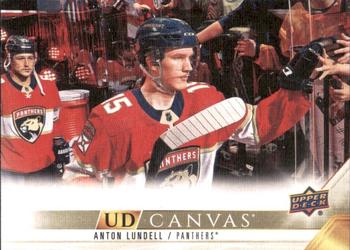 2022-23 Upper Deck - UD Canvas #C36 Anton Lundell Front