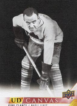 2022-23 Upper Deck - UD Canvas #C241 King Clancy Front