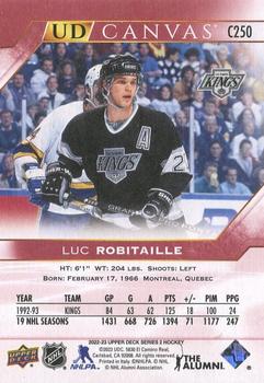 2022-23 Upper Deck - UD Canvas #C250 Luc Robitaille Back