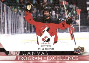 2022-23 Upper Deck - UD Canvas #C256 Dylan Guenther Front